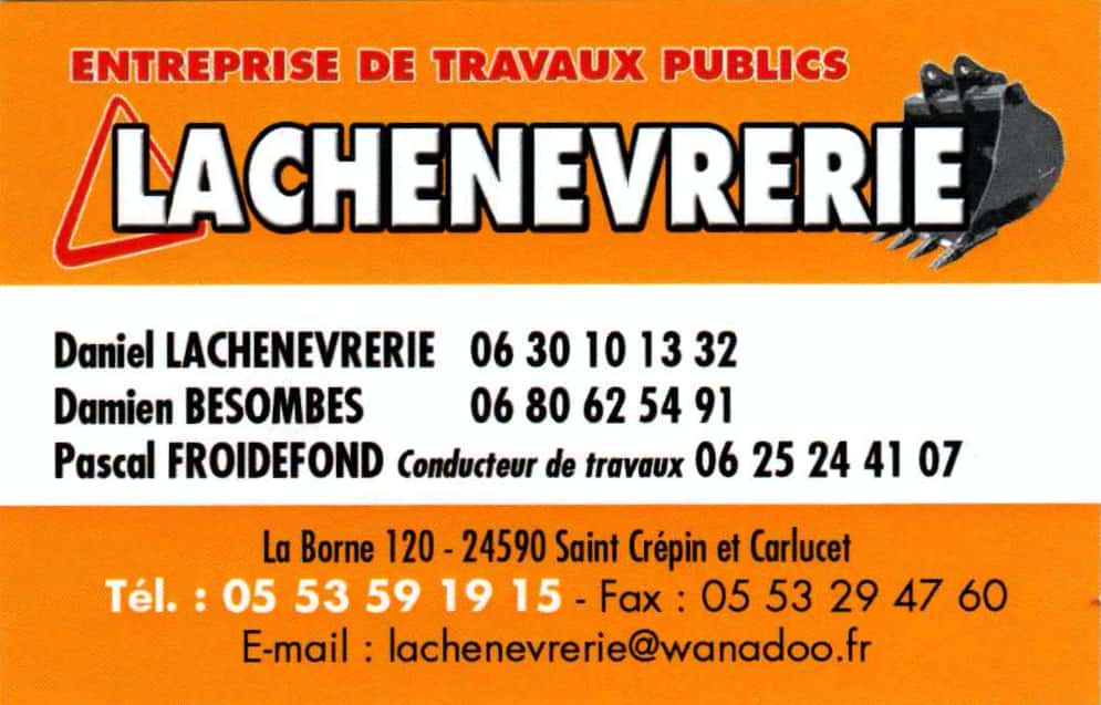 Lachenevrerie Travaux publics