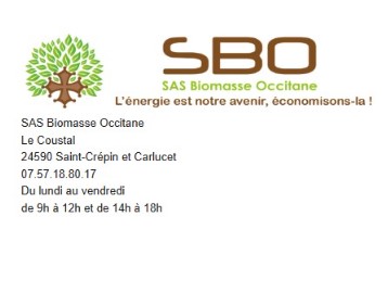 SBO SAS BIOMASSE OCCITANE